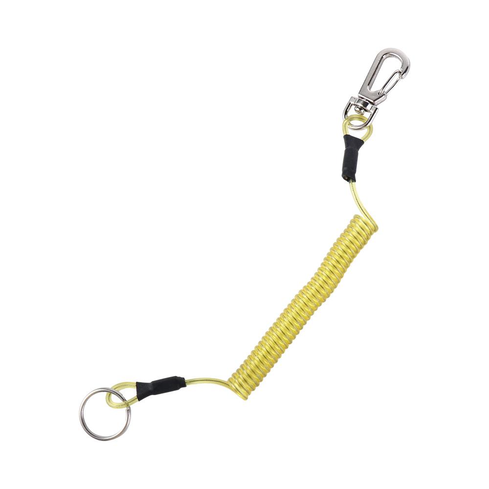 Fishing Kit Compact - พวงกุญแจโลหะ คาราบิเนอร์ เชือกนิรภัย เชือกยืดหยุ่น อุปกรณ์ตกปลา เชือกนิรภัยแบบเกลียว