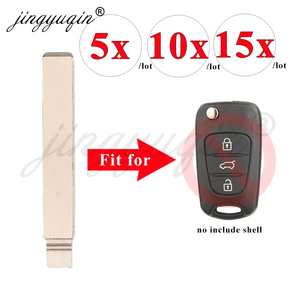 Fire Starting Kit - กุญแจรถยนต์เปล่า Jingyuqin 5/10/15 ชิ้น รุ่น HU134