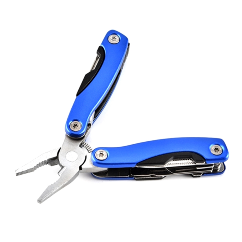 Multi Tool Plier - สแตนเลสคีมพับพกพาอเนกประสงค์ Plier อุปกรณ์ทำมือ Plier ไขควง Camping