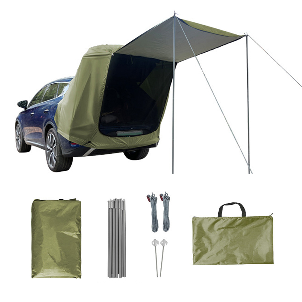 Emergency Mylar Tent - เต็นท์ด้านหลังรถกลางแจ้งเต็นท์ด้านหลังรถสำหรับปิคนิคตั้งค่ายพร้อมหลังคารถด้านหลังเต็นท์ป้องกันแสงแดดกันฝนเต็นท์หลังรถ