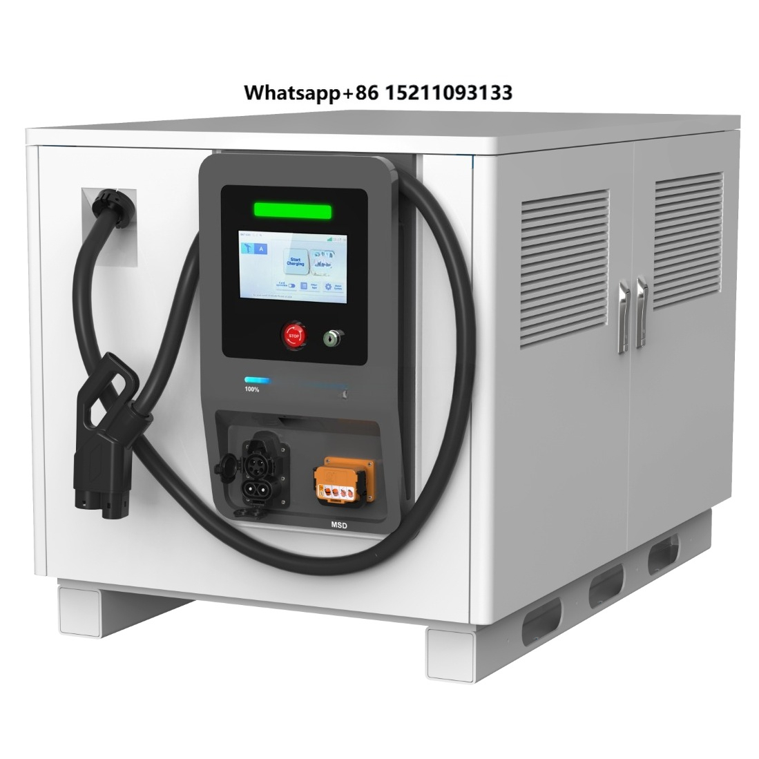 Solar Emergency Charger - เครื่องชาร์จรถยนต์ไฟฟ้าแบบพกพา 75 กิโลวัตต์ชั่วโมง 141 กิโลวัตต์ชั่วโมง แบตเตอรี่ใหม่