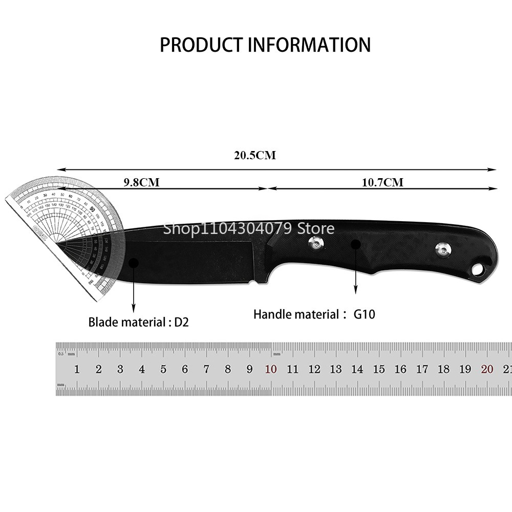 มีดอเนกประสงค์ใบตายแข็งแรงทนทา - Bushcraft Knife Fixed บทวิจารณ์และราคา