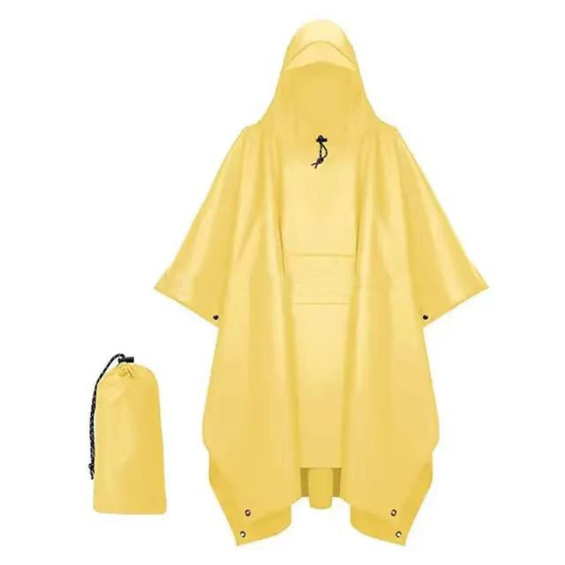 กลางแจ้ง 3 ใน 1 ทหารเสื้อกันฝน - Emergency Poncho Rain บทวิจารณ์และราคา