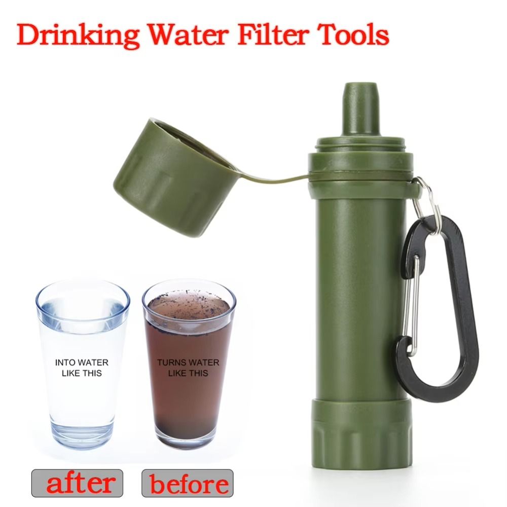 หลอดกรองน้ำขนาดเล็กแบบพกพา สำห - Water Purification Straw บทวิจารณ์และราคา