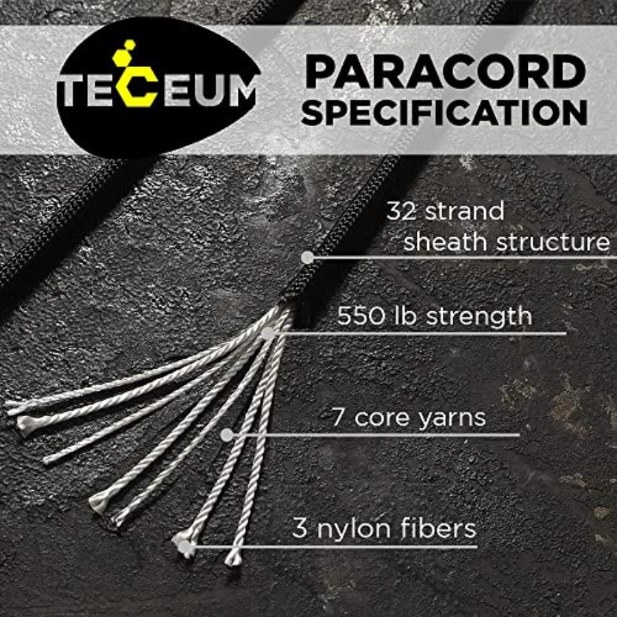 เชือกพาราคอร์ดขนาด 5/32 นิ้ว 1 - Para Cord 1000Ft บทวิจารณ์และราคา
