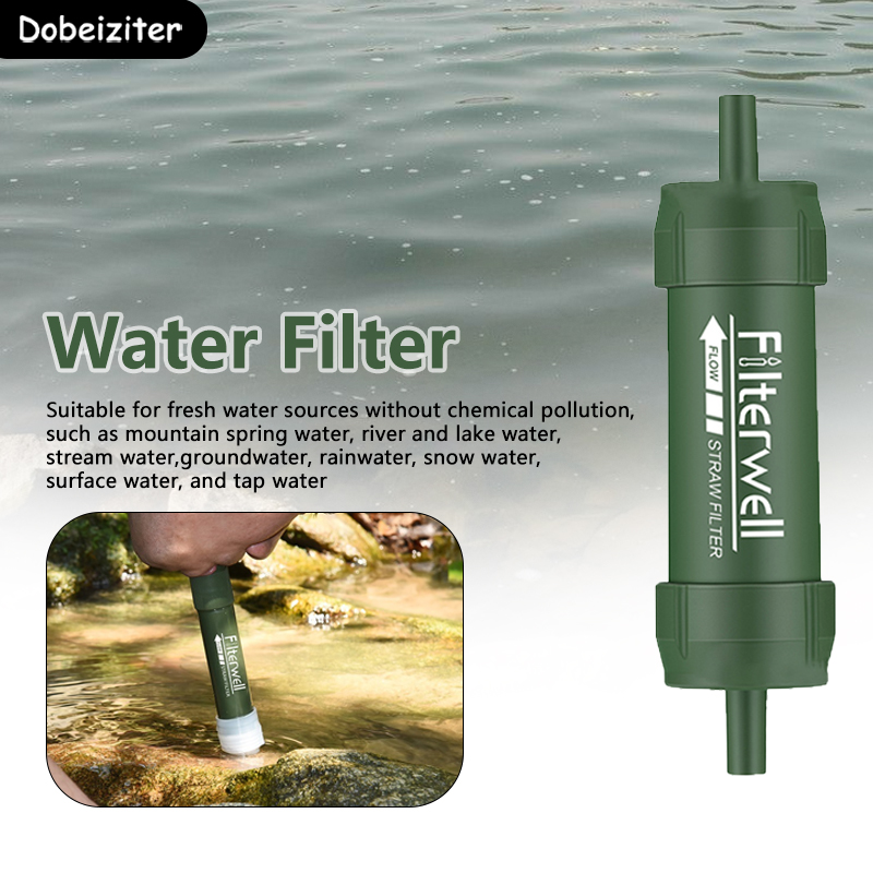 หลอดกรองน้ำขนาดเล็กแบบพกพา สำห - Water Purification Straw บทวิจารณ์และราคา