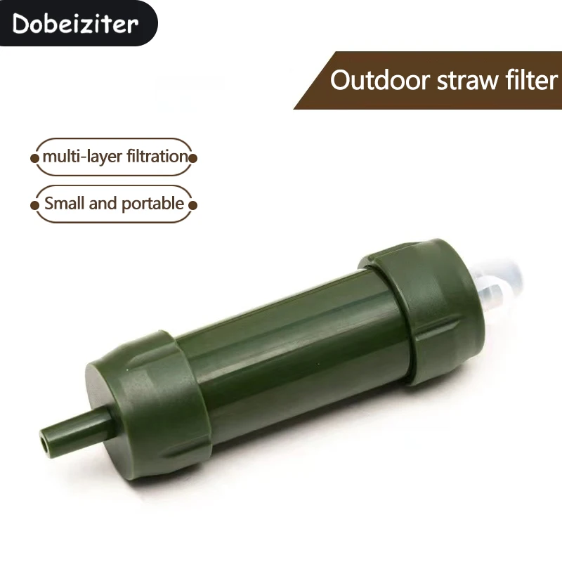 หลอดกรองน้ำขนาดเล็กแบบพกพา สำห - Water Purification Straw บทวิจารณ์และราคา