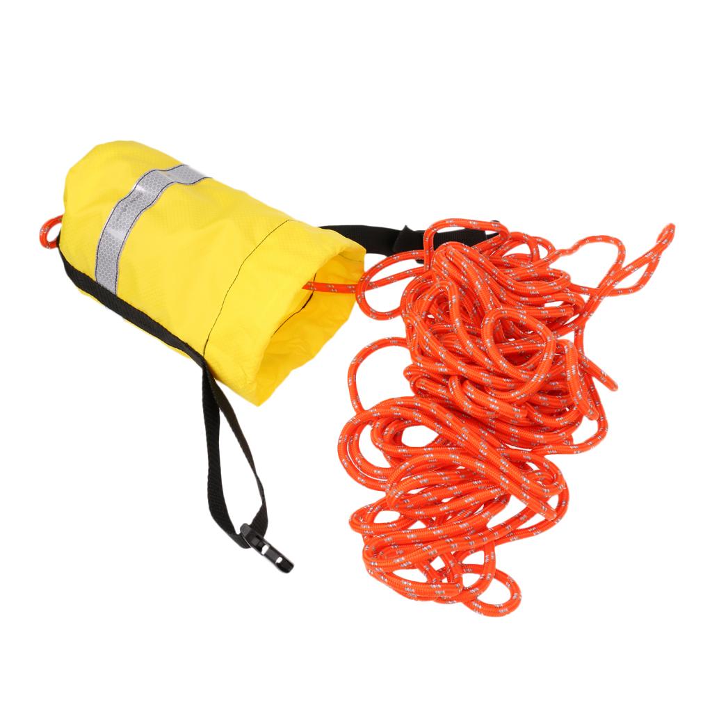 ถุงเชือกโยนกู้ภัยพร้อมเชือกโพล - Rescue Rope Throw บทวิจารณ์และราคา