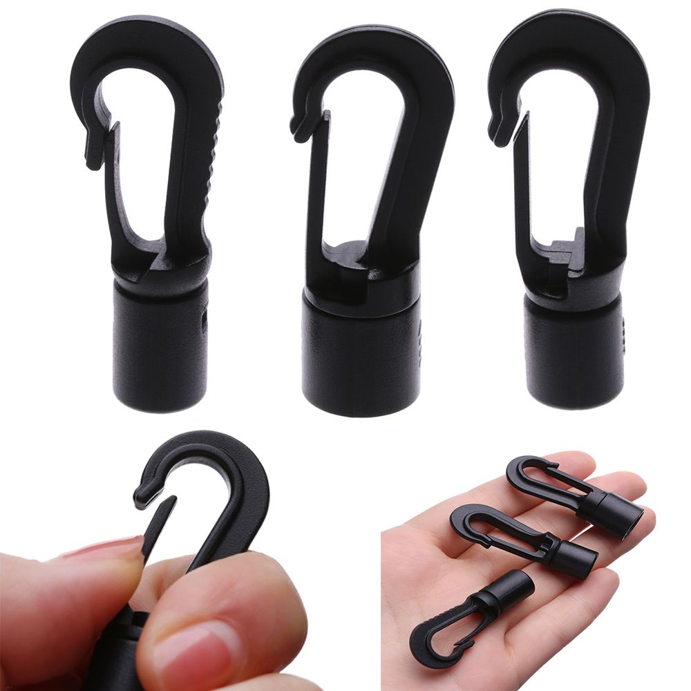 5/10Pcs พลาสติก Snap Hook คลิป - Fishing Kit Compact บทวิจารณ์และราคา