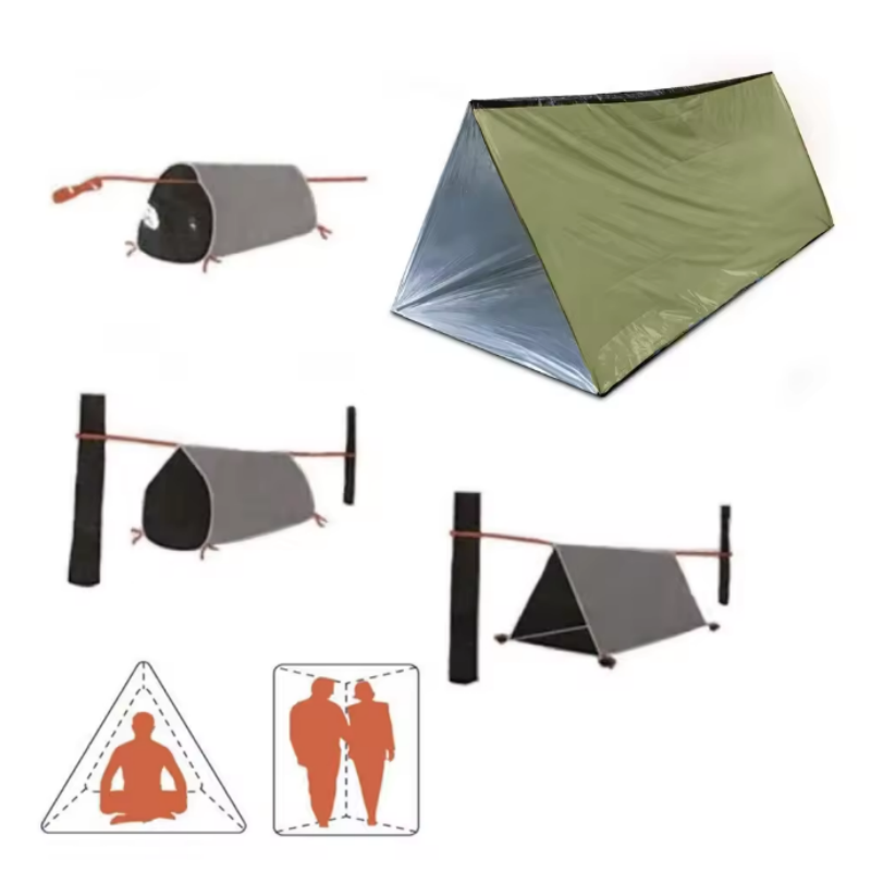 เต็นท์ฉุกเฉินแบบใช้ซ้ำได้ 2 คน - Emergency Mylar Tent บทวิจารณ์และราคา