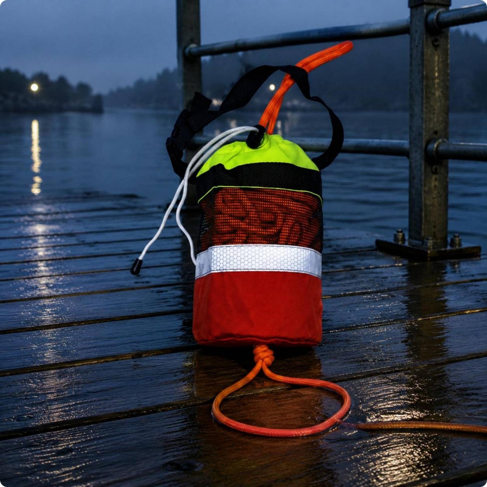 เชือกกู้ภัยแบบโยนได้ง่าย พร้อม - Rescue Rope Throw บทวิจารณ์และราคา