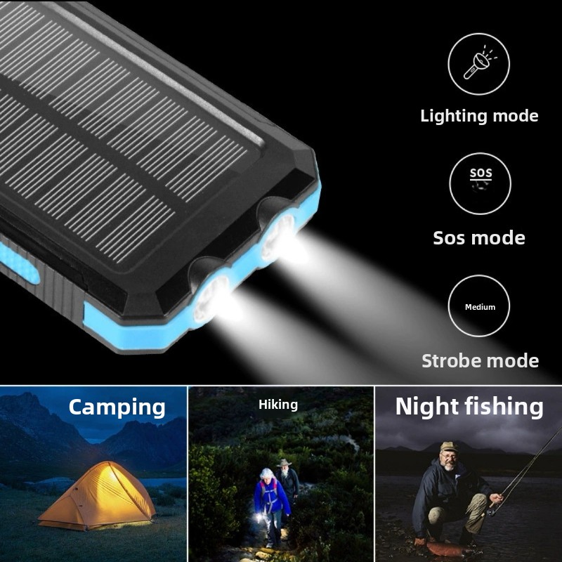 แบตเตอรี่สำรองพลังงานแสงอาทิตย - Solar Emergency Charger บทวิจารณ์และราคา