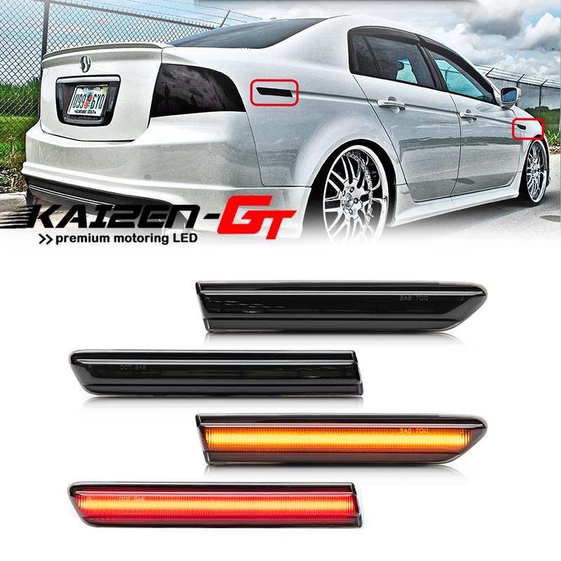 ไฟเลี้ยวข้างกันชนรถยนต์แบบ LED - Signal Flare Kit บทวิจารณ์และราคา