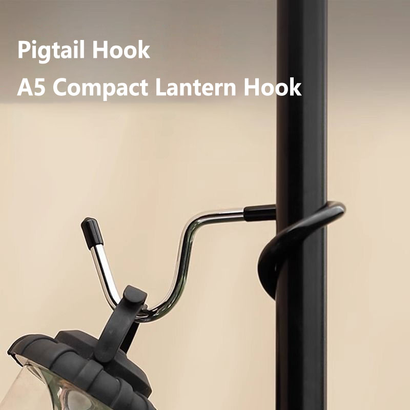 ตะขอแขวนโคมไฟสแตนเลสแบบพกพาสำห - Fishing Kit Compact บทวิจารณ์และราคา