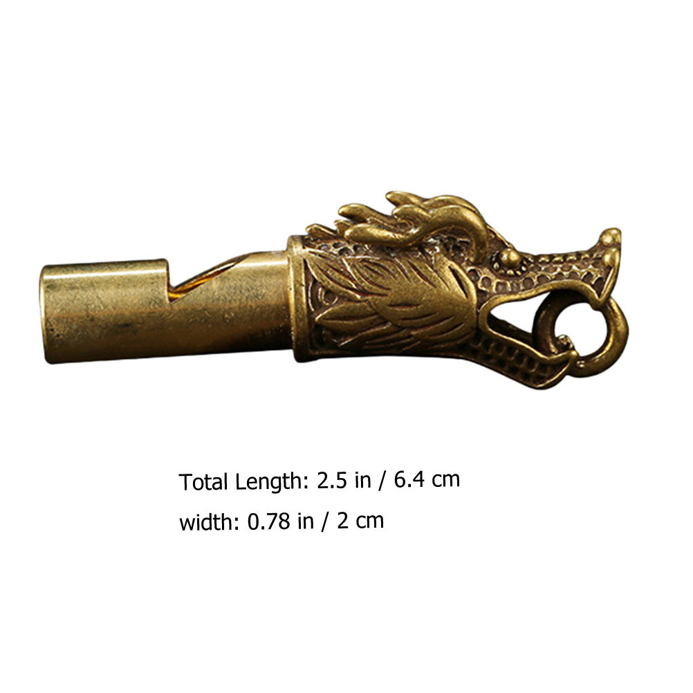 พวงกุญแจนกหวีดฉุกเฉินลายมังกรท - Emergency Whistle Loud บทวิจารณ์และราคา