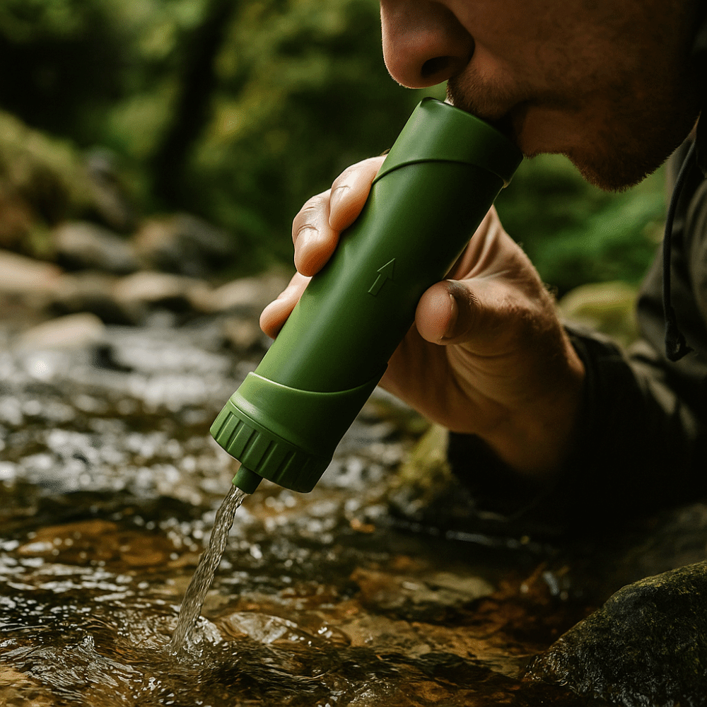 หลอดกรองน้ำขนาดเล็กแบบพกพาสำหร - Water Purification Straw บทวิจารณ์และราคา