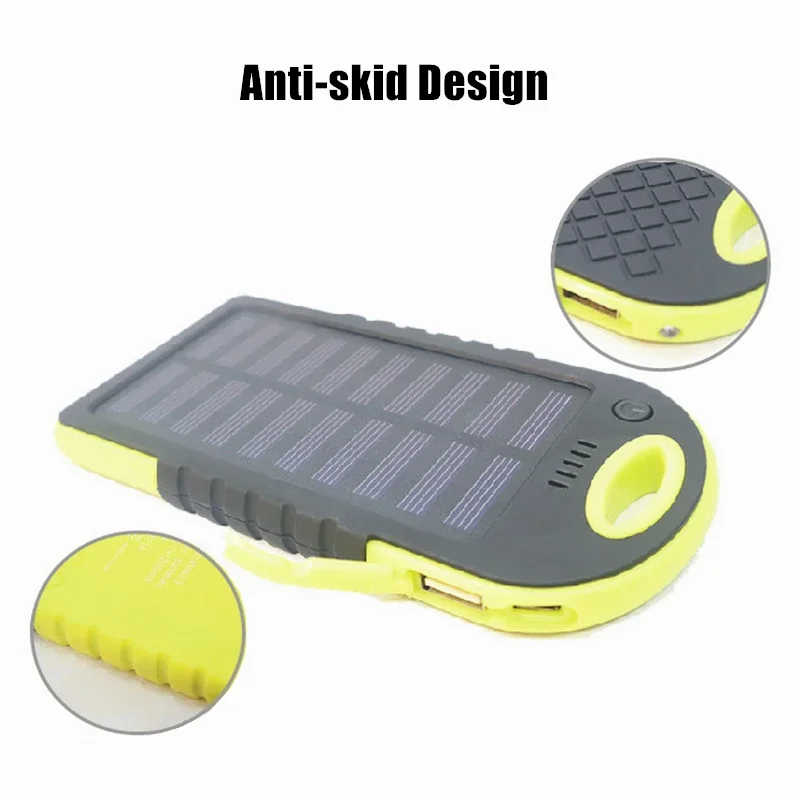ใหม่แบบพกพาภายนอกแบตเตอรี่ 200 - Solar Emergency Charger บทวิจารณ์และราคา