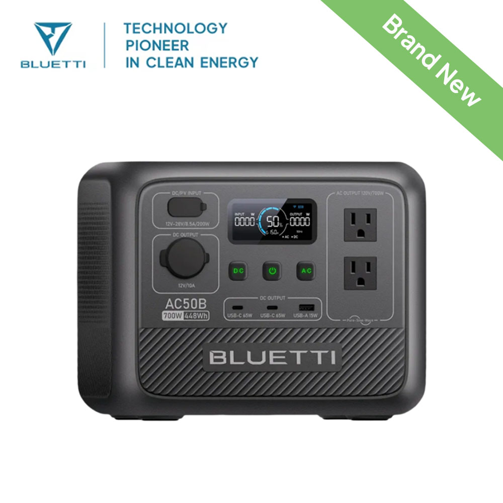 สถานีไฟฟ้าพกพา BLUETTI AC50B 7 - Solar Emergency Charger บทวิจารณ์และราคา