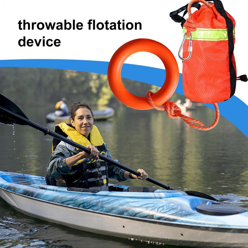 โยนเชือกกู้ภัยน้ํา 16 M โยนกระ - Rescue Rope Throw บทวิจารณ์และราคา