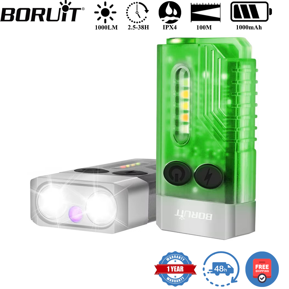 ไฟฉายพวงกุญแจ BORUiT V10 แบบ U - Fishing Kit Compact บทวิจารณ์และราคา