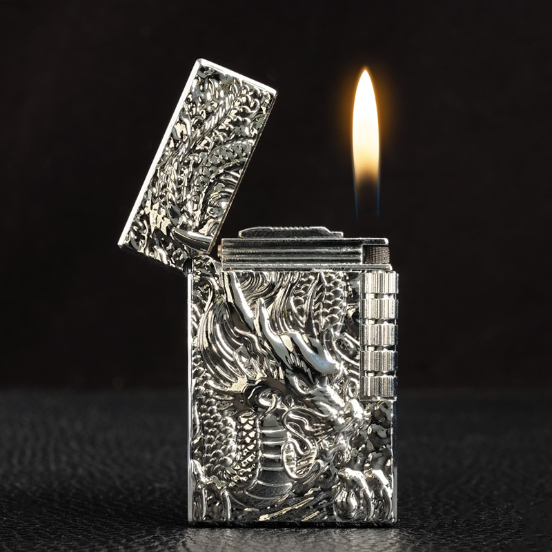 ไฟแช็คแก๊สลายมังกร ไฟแช็คแก๊สแ - Fire Starting Kit บทวิจารณ์และราคา
