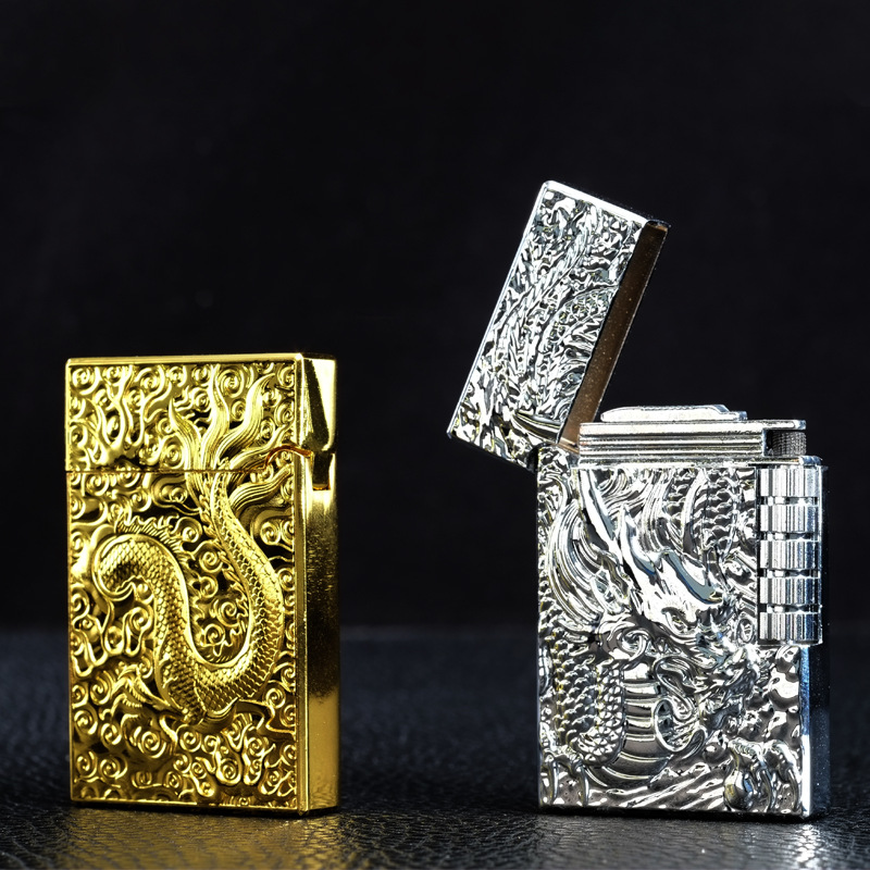ไฟแช็คแก๊สลายมังกร ไฟแช็คแก๊สแ - Fire Starting Kit บทวิจารณ์และราคา