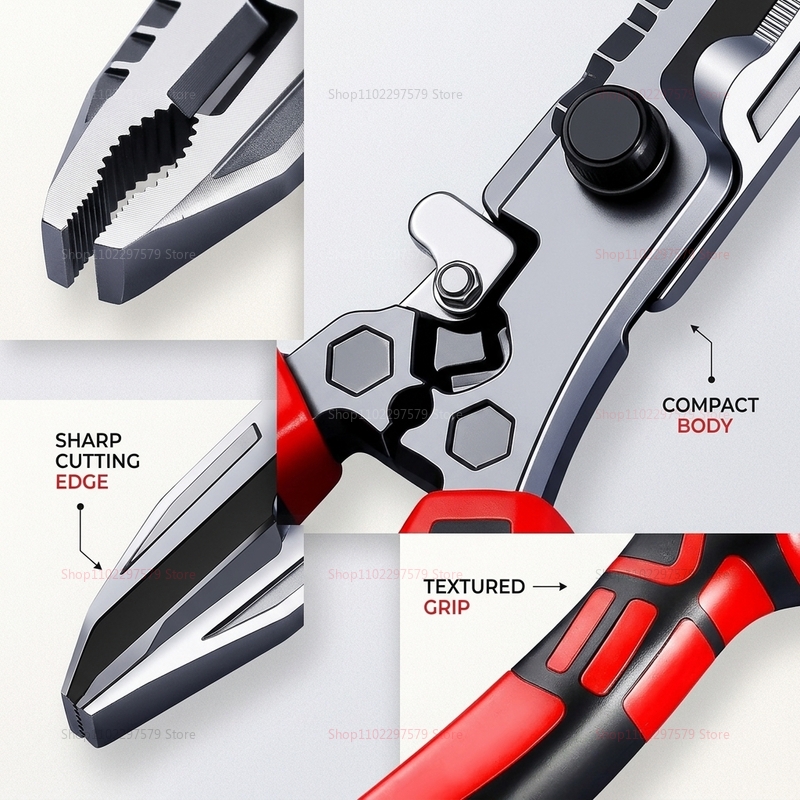กรรไกรช่างไฟฟ้าอเนกประสงค์ ตัด - Multi Tool Plier บทวิจารณ์และราคา