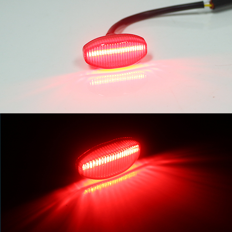 4PCS รมควันเลนส์ด้านหน้า Amber - Signal Flare Kit บทวิจารณ์และราคา