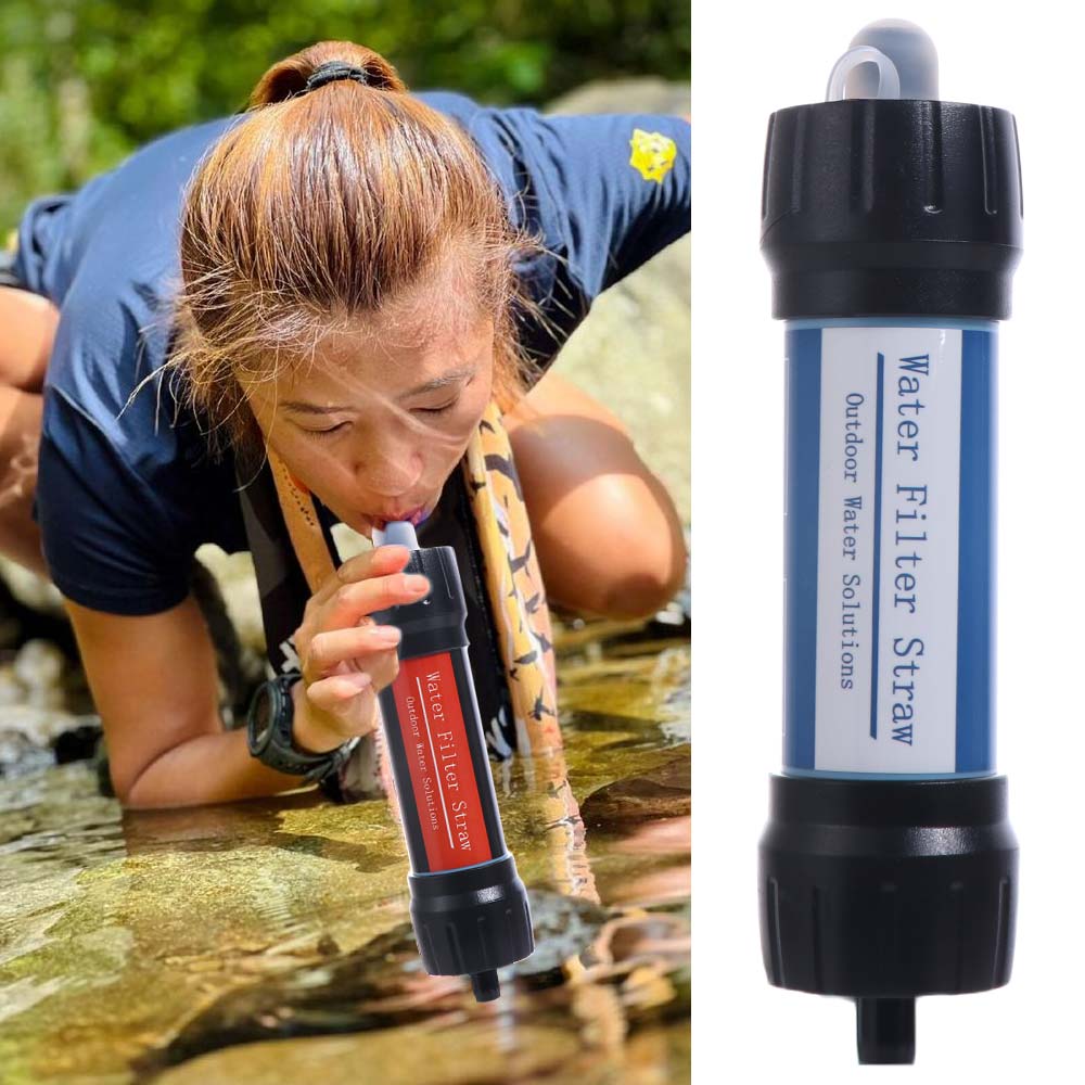 หลอดกรองน้ำขนาดเล็กแบบพกพา เคร - Water Purification Straw บทวิจารณ์และราคา