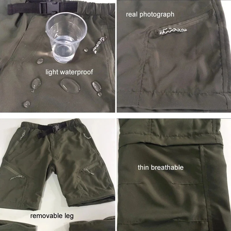 กางเกงลำลองฤดูร้อน แห้งเร็ว เห - Fishing Kit Compact บทวิจารณ์และราคา
