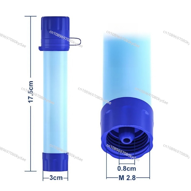 อุปกรณ์กรองน้ำแบบพกพาสำหรับการ - Water Purification Straw บทวิจารณ์และราคา