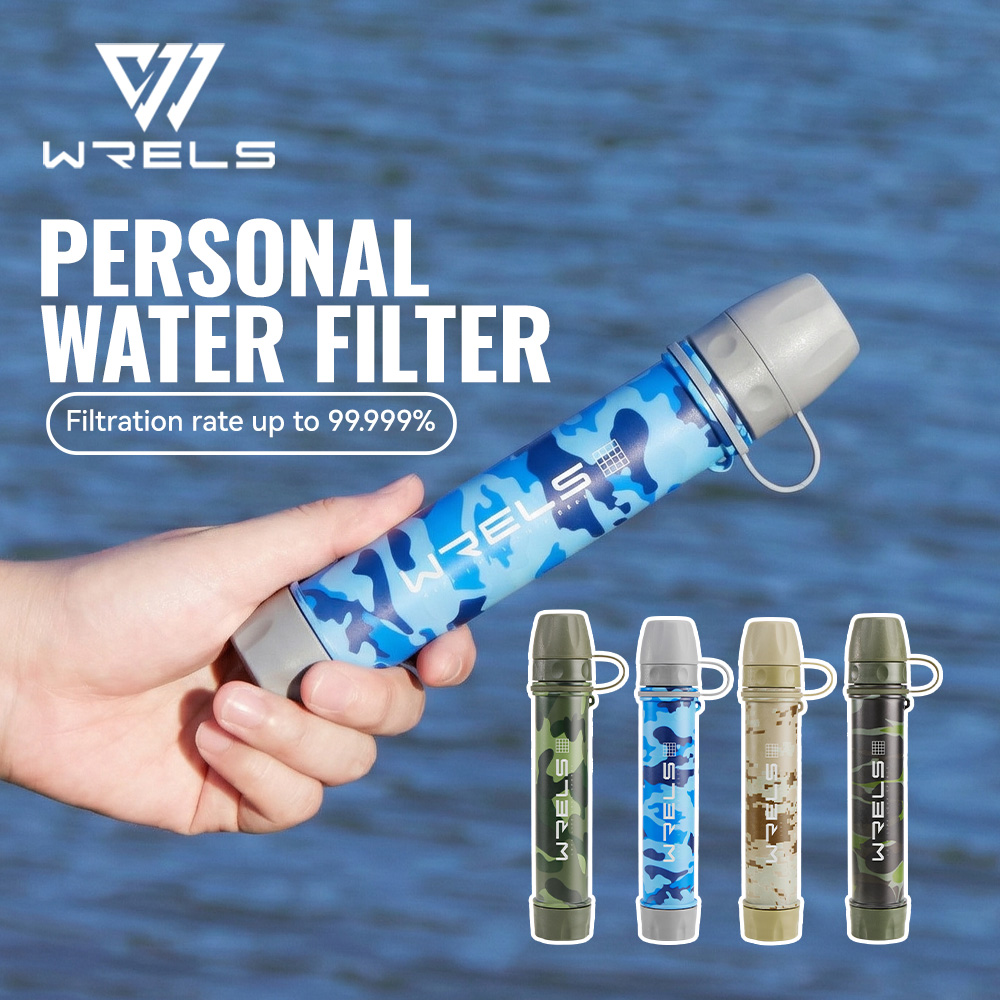 WRELS ระบบกรองน้ำสำหรับตั้งแคม - Water Purification Straw บทวิจารณ์และราคา