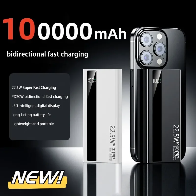 20000mAh Power Bank Fast CHARG - Solar Emergency Charger บทวิจารณ์และราคา