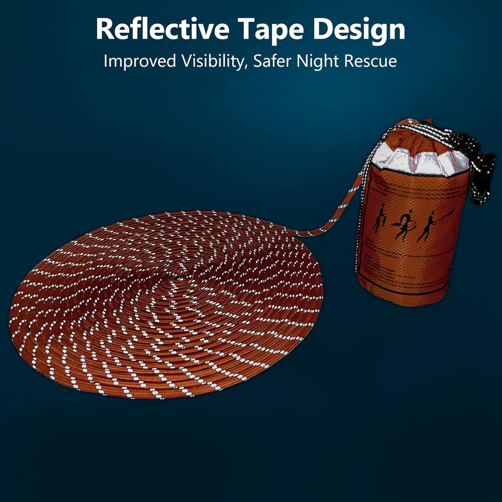 ชุดถุงโยนช่วยชีวิตลอยน้ำสำหรับ - Rescue Rope Throw บทวิจารณ์และราคา