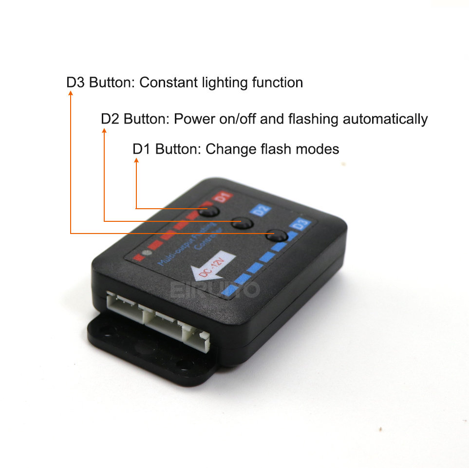 ไฟสโตรบ LED สำหรับรถยนต์ 4x3 L - Sos Light Strobe บทวิจารณ์และราคา